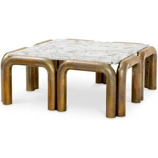 Sunwood Coffee Table Vintage Brass