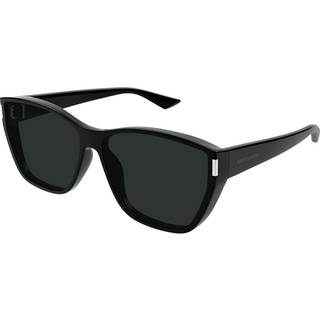 Saint Laurent SL 758/F Asian Fit 001 63 Solbriller Kvinder Black - Black - 63mm