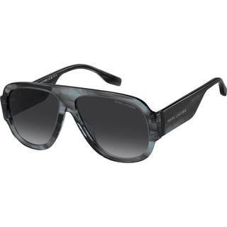 Marc Jacobs Mand MARC 843/S 2W8/9O Solbriller Acetat Grå Grå Pilot Normal Skygge