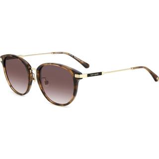 Kate Spade KS Fawn/F/S Asian Fit 086/3X 53 Solbriller Kvinder Tortoiseshell - Dark Brown Tortoise - 53mm