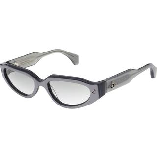 Vivienne Westwood VW5090 835 55 Solbriller Mænd Silver - Shiny Silver - 55mm