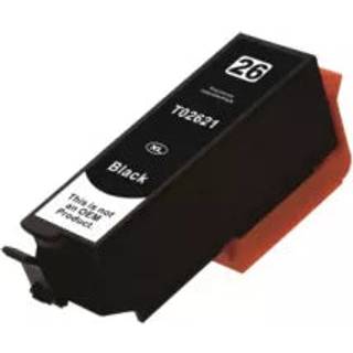 Epson 26XL sort printerpatron 25 ml C13T262140122 alternativ