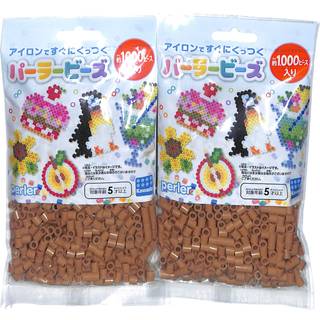 Perler perler 1 000 tællelys brun