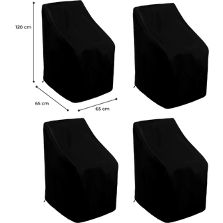 Havestoleovertræk 120x65x80cm - 4 stk