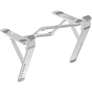 Devia adjustable folding holder stand EL159 for laptop tablet white