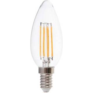 V-Tac 4W LED kertepære - 3-trin dæmpbar, kultråd, varm hvid, E14 - Dæmpbar : 3-step, Kulør : Varm