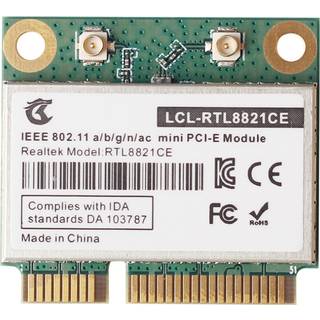 RTL8821CE 802.11AC til Bluetooth 4.2 433 Mbps 2,4 GHz/5 GHz dobbeltbånd