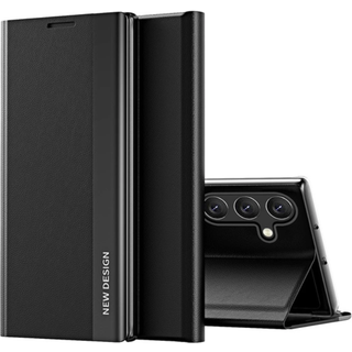 Flip-etui med Sleep-funktion til Samsung Galaxy S25 Ultra - Svart