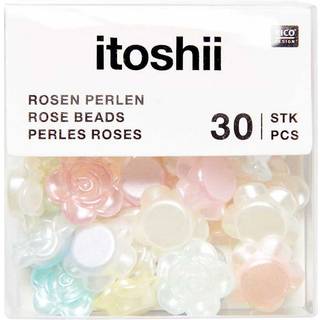 itoshii Rosen Perlen rund Rainbow Pearl