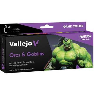 Vallejo Game Color Orcs & Goblins Set