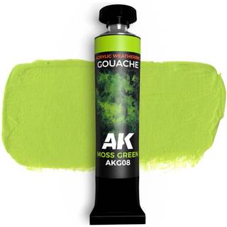 MOSS GREEN - AK GOUACHE 20 ml.