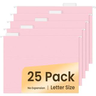 Sunee h?ngende filmapper lyser?d 25 pakning bogst?rrelsesfilmapper med 1/5-sk?rne faner forbliver organiseret til dit hjem- og kontorbulkfil og d