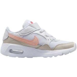 Nike Nike White/Pink Echo Junior Air Max SC Trainers