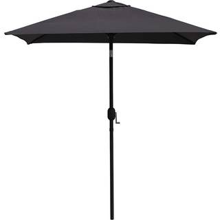 Hoffmann Aluminiums Parasol 2x2 m. Grå