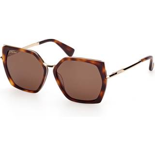 Max Mara Kvinde MM0136 MILLER-5 52E Solbriller Acetat Geometrisk Normal