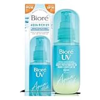 Bioré Aqua Rich UV usynlig ansigtsspray solfaktor 50 1882.50 DKK/1 L