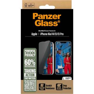 Panzerglass Ultra-wide Fit Privacy Iphone 13, Iphone 13 Pro, Iphone 14, Iphone 16e