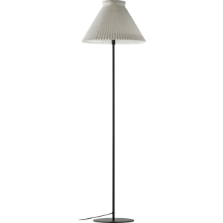 Model 334 gulvlampe 1-30 hvid m. plastskærm
