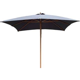 Milano parasol - 3x3 meter - grå