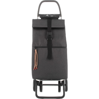 Rolser 4L Big Tweed - Indkøbsvogn Sort, Indkøbsvogn