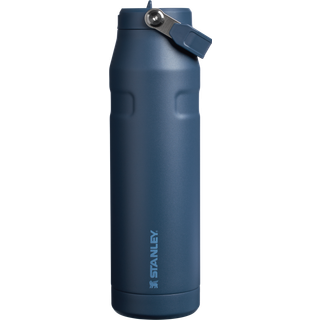 Stanley IceFlow Flip Straw 2.0 Vandflaske 36 oz | Indbygget halm med st?rre ?bning | Letv?gt og l?kagebestandig | Isoleret rustfrit st?l | BPA-fr