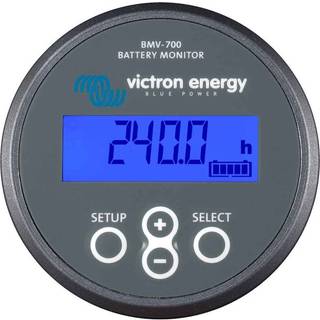 Batteriovervågning / batterisensor Victron BMV-700, 6.5 - 95 V, grå, med shunt 500 A