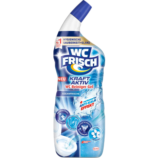 WC FRISCH Kraft Active Toilet Cleaner Gel Ocean Fresh 25.27 DKK/1 L