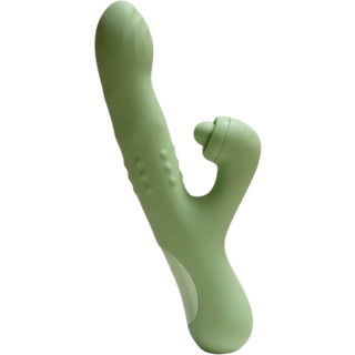 The Natural Love Company - Senna Rabbit Vibrator - Grøn