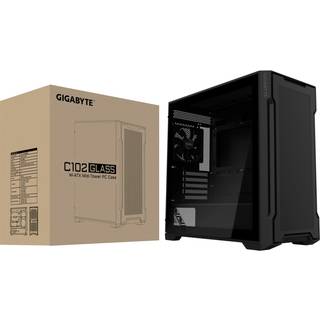 GIGABYTE C102 Glass - Kabinet - Tower - Sort