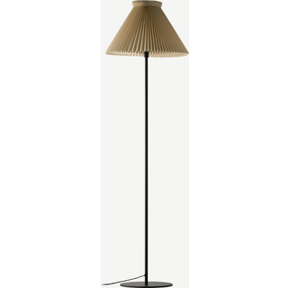 Model 334 gulvlampe 1-30 beige m. papirskærm