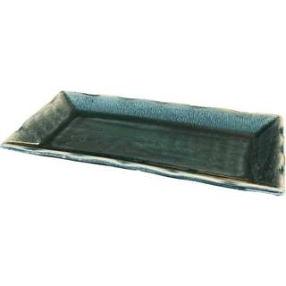 DACORE Stentøj fad 25 x 12 cm - havgrøn