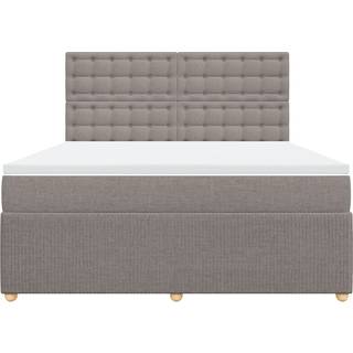 Kontinentalseng Med Madras Stof Blå - knapper / 180 x 200 cm