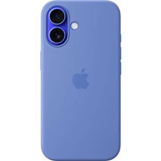 Apple iPhone 16 silikone-etui MagSafe, Blåviolet ➞ På lager - klar til levering