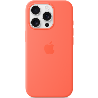Apple iPhone 16 Pro Silicone Case with MagSafe - Tangerine