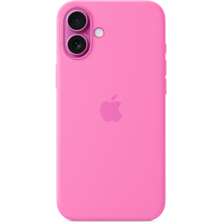 Apple Silicone Case Magsafe Iphone 16 Plus Lyserød