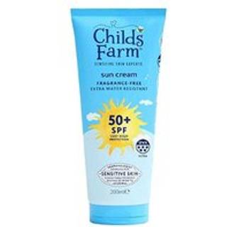 Childs Farm Suncare Sun Cream Solcreme SPF 50+ Duftfri 200 ml - 200 ml
