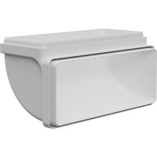 Witt IT001 90° vertikal bøjning ventilationskanal 220x90mm