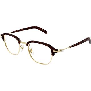Montblanc Mand MB0390O 003 Optiske stel Metal Guld Transparent Firkantet