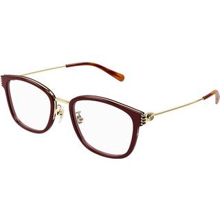 Gucci Kvinde GG1886OA 003 Optiske stel Acetat Bordeaux Transparent Rund