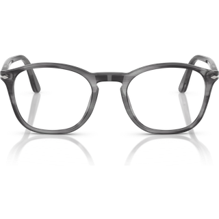 Persol Mand PO3007V 1192 Optiske stel Acetat Grå Transparent Firkantet Normal - Grå
