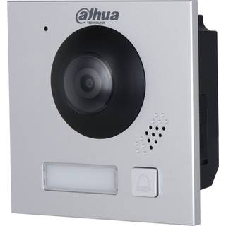 Dahua Sprechanlage DHI-VTO4202F-P1 Videogegensprechanlage mit hoher Auflösung und Smartphoneanruf, App gesteuert, professionelle Türsprechanlage - silber