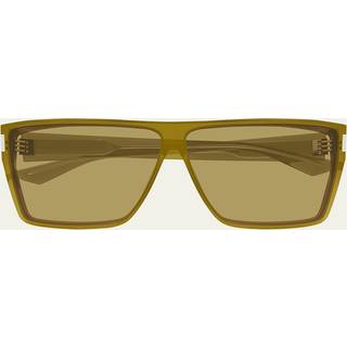 SAINT LAURENT Unisex SL 756 004 Solbriller Bio-injekt Brun Brun Firkantet