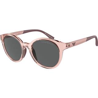Emporio Armani EK4185F Asian Fit Børn 554487 47 Solbriller Børn Lyserød - Shiny Transparent Pink - 47mm