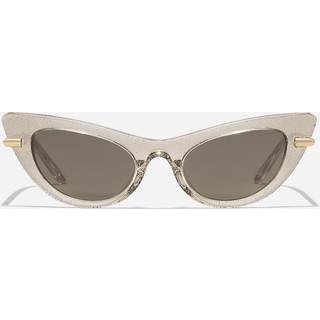 Dolce & Gabbana DX4008 Børn 31035A 44 Solbriller Børn Guld - Transparent Glittery Gold - 44mm