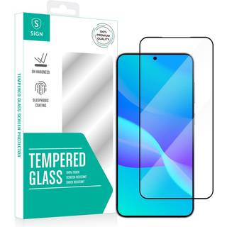 SiGN Samsung Galaxy S25 Plus Skærmbeskyttelse hærdet glas Ultrasonic fingerprint unlock