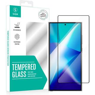 SiGN Samsung Galaxy S25 Ultra Skærmbeskyttelse hærdet glas Ultrasonic fingerprint unlock