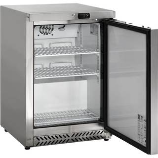 Scancool lagerfryseskab 143L rustfri stål