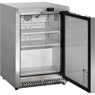 Scancool lagerfryseskab 143L rustfri stål