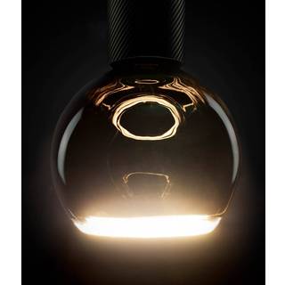 SEGULA Segula globepære Svævende, E27 sort G125 4 W 922 dæmpbar 4W LED Floating,, Sort, Glas