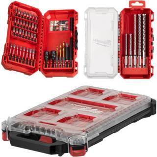 Milwaukee Bits- & SDS+ MX4 Borekit, 45 dele